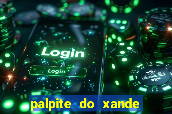 palpite do xande para hoje